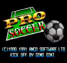 Image n° 1 - screenshots  : Pro Soccer